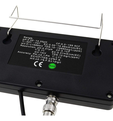 Medidor Multiparametrico Ph Ec Cf Tds Agua Hidroponia Tester