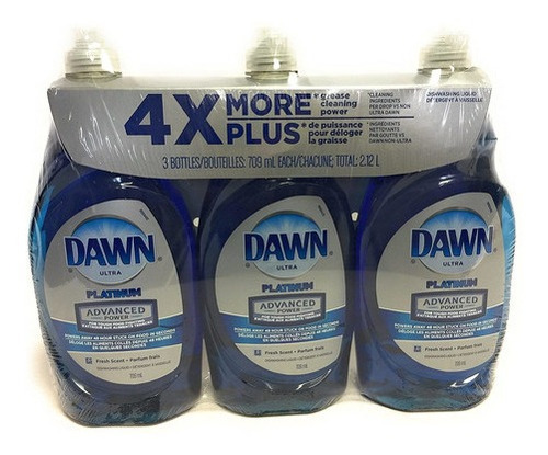 Dawn Jabón Para Platos, Ultra Platinum Advanced Power 4 Ve