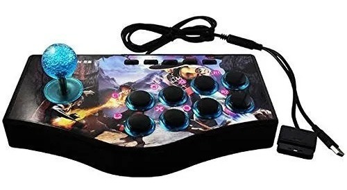 Joystick Arcade Gamepad Por Usb Pc/ Ps2/ Ps3/ Smart Tv