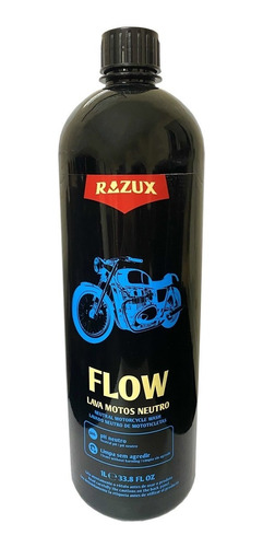 Flow 1l Lava Motos Neutro Concentrado Razux 