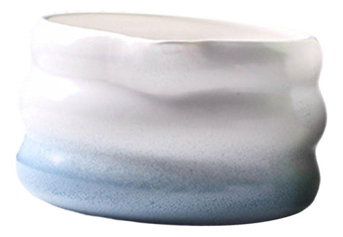 Japonese Matcha Tea Bowl Tazón De Tazón De Gradiente Azul