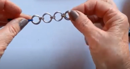 Imagen 2 de 6 de Video Tutorial ¦ Curso Tejido Medieval ¦ Pulsera Blonda
