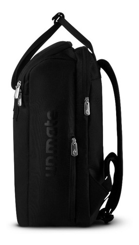 Imagen 6 de 9 de Mochila Matera Para Notebook - Black