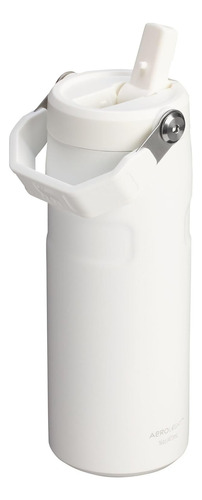 Termo Stanley 16 Oz Flip Straw Tumbler Blanco