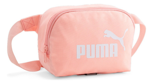 Cangurera Rosa Puma Phase Waist Bag Diseño de la tela Liso