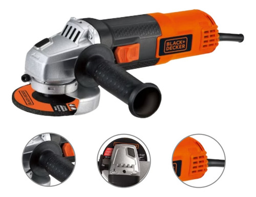 Esmerilhadeira Angular Black+decker G720 820w 220v Original