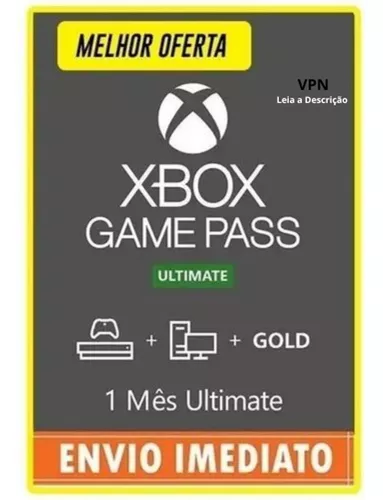 Xbox Game Pass Ultimate 1 Mês - 25 Dígitos Envio Automático