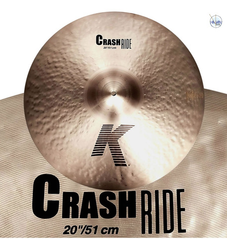 Crash Ride 20'' Zildjian K - Prato De Ataque E Condução