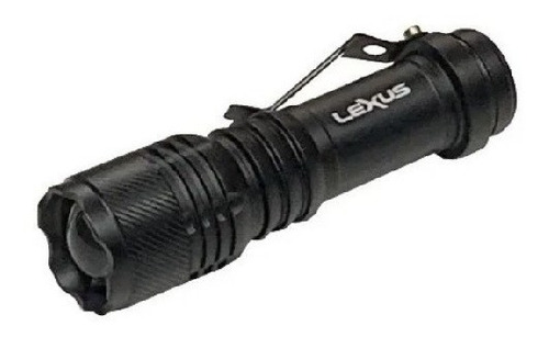 Mini Linterna Led Táctica 600 Lm Cargador Batería Estuche