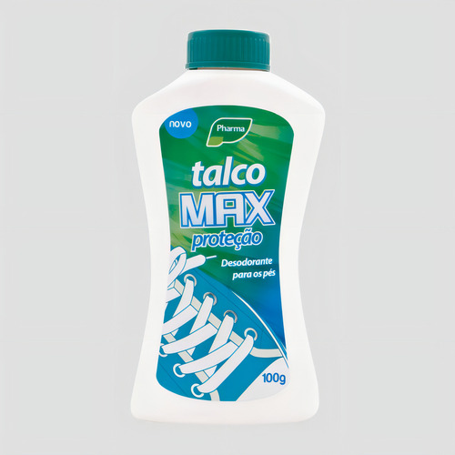 Talco E Desodorante Para Os Pés Max Proteção 100g