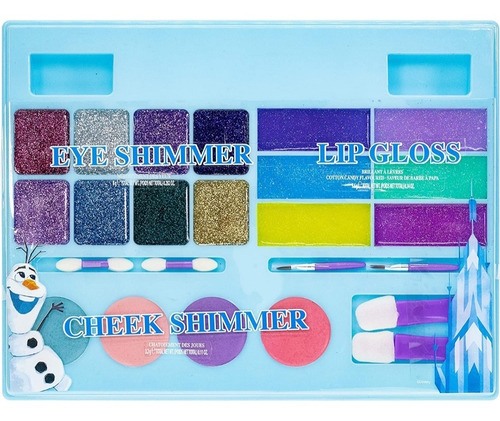 Imagen 3 de 4 de Juego De Maquillaje Para Niñas De Frozen