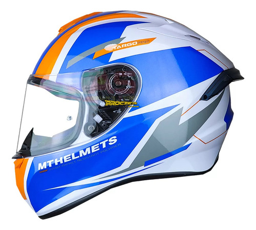 Casco Moto Mt Targo Pro Certificado Ece 2205 Deportivo