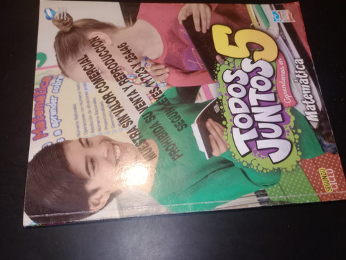 Libro Todos Juntos Aprendemos En 5 Matemática Ediba