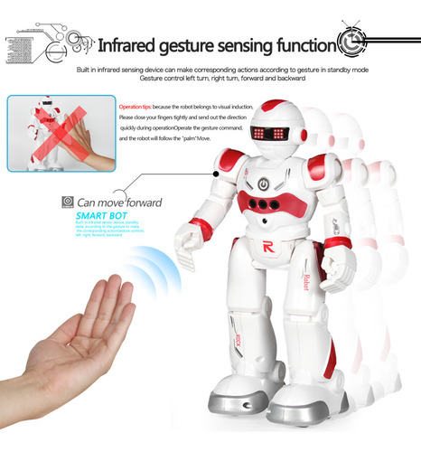 Robot Inteligente Con Control Remoto Rc Action Walk Dancing