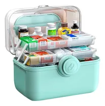 Comprar Contenedor Organizador De Medicamentos Con 3 Divisones