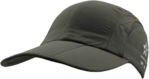 Gorra De Béisbol Plegable De 3 Paneles Upf 50+ Protección So