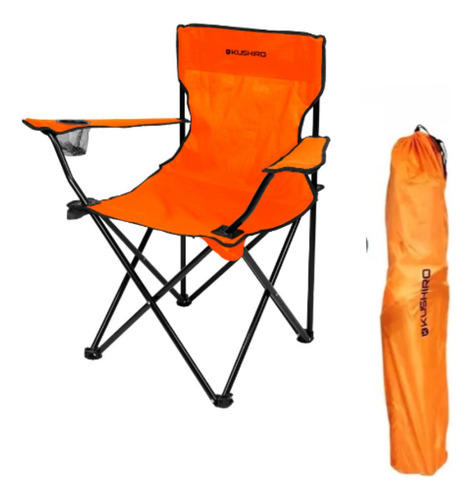 Silla Sillon Reposera Director Plegable Camping Porta Vaso