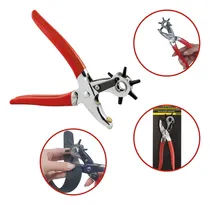 Comprar Alicate Vazador 9pol Furador Couro Eva Cinto Chinelo 6 Furos