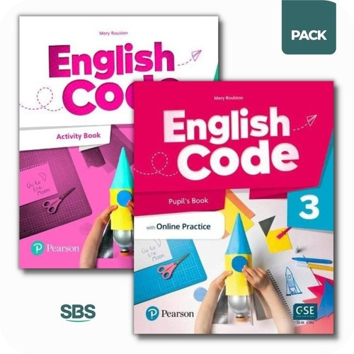English Code 3 - Student's Book + Workbook Pack - 2 Libros*-