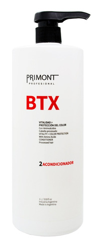 Primont Btx Acondicionador Reparador Procesados 1lt 3c