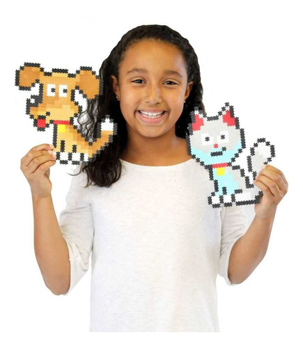 Jixelz Puzzle Rompe Cabezas De Pixeles, 700 Pcs  Set, Mascot