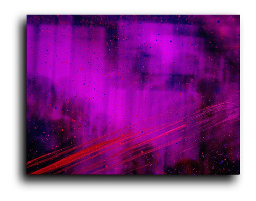 Cuadro Decorativo Canvas 140x200cm Pintura Morada