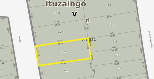 Terreno/lote - Villa Ariza, Ituzaingo - Toma Departamento