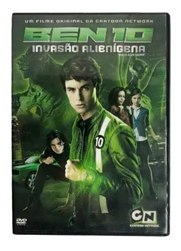Dvd Ben 10 Invasão Alienígena, Raro, Frete Grátis