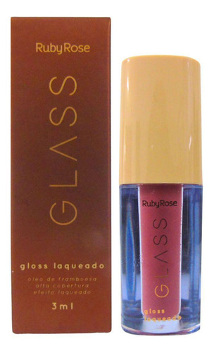 Gloss Laqueado Ruby Rose Glass Bg03 3ml
