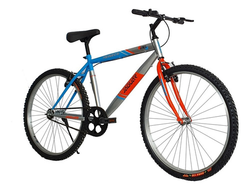 Bicicleta Montaña Reforzada Peregrina Rodada 26 Color Gris/naranja