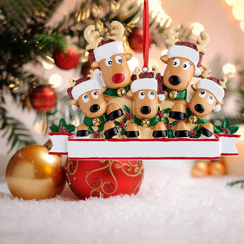 6 Paquete De 5-6 Adornos Para Árbol De Navidad, 6 Piezas