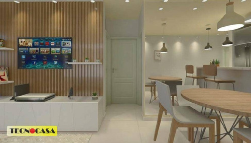 Excelente Apartamento Com 02 Dormitórios Para Venda Com 72m² No Bairro Campo Da Aviação Em Praia Grande/sp. - Ap6584
