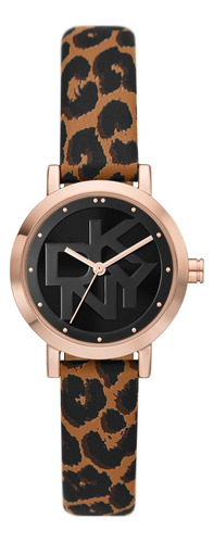 Reloj De Vestir Delgado De Acero Inoxidable Para Mujer Dkn