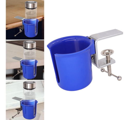 Portavasos Lateral De Escritorio Soportes De Azul .5cm