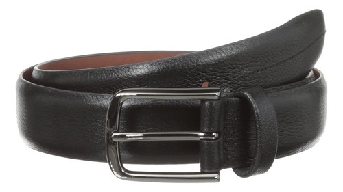 Perry Ellis - Cinturon Para Hombre Park Ave, Negro, 36