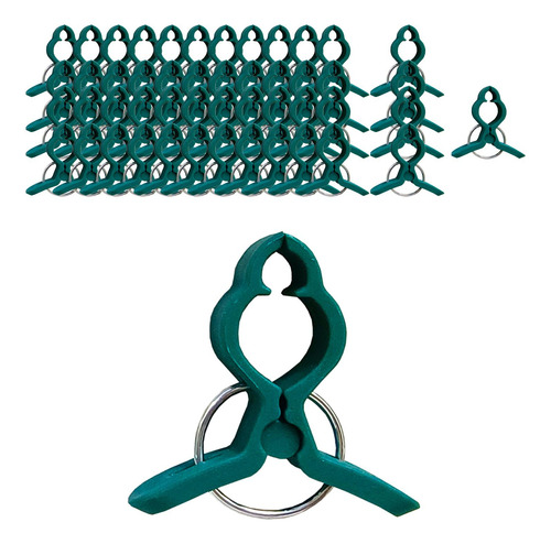 50 Piezas Clips Para Plantas Plantas Trepadoras Al Pescado S