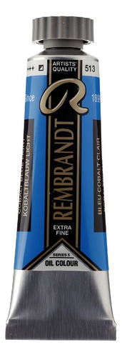 Tinta Oleo Rembrandt 15ml Série 5 Escolha A Cor Cor Do Óleo 513 Cobalt Blue Light