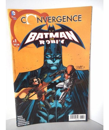 Batman Y Robin Convergence 01 Televisa