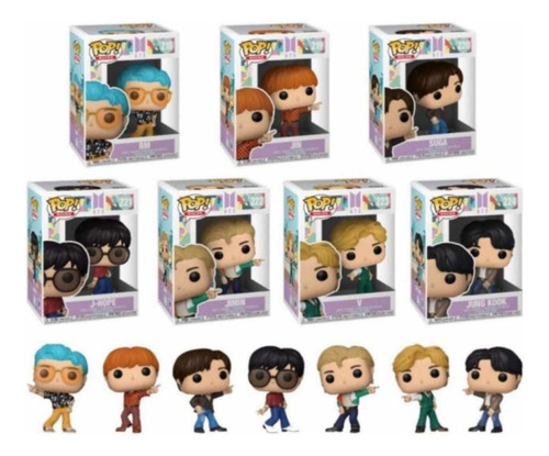 Funko Pop Bts Set 7 Jung Kook Jimin J Hope Suga Jin Rm & V