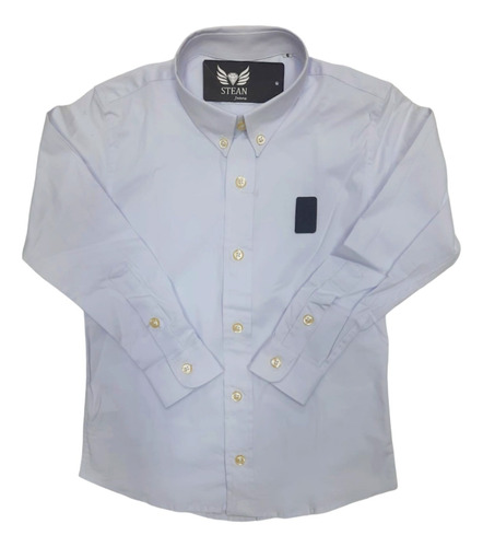 Camisa Blanca Manga Larga Para Calidad Premium 