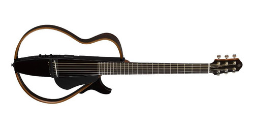 Violão Elétrico Nylon Yamaha Slg200s Translucent Black