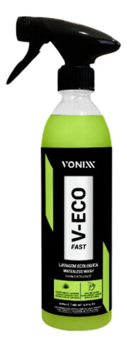 V-eco Fast 500ml Vonixx Lava À Seco Automotivo Cera Carnaúba