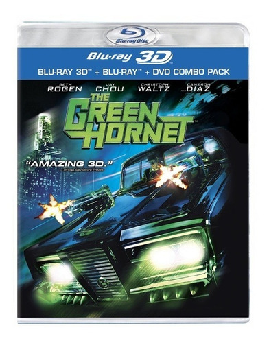 El Avispon Verde Green Hornet 3d,2d Y Dvd Bluray Original
