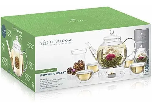 Te Set Floral Juego Flotante