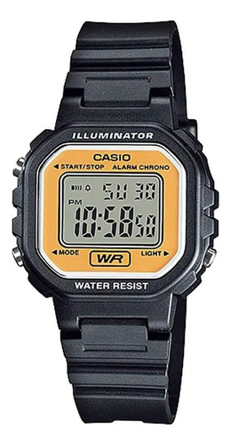 Casio La20wh-9a Reloj Digital Lcd Con Alarma Y Cronógrafo Ne