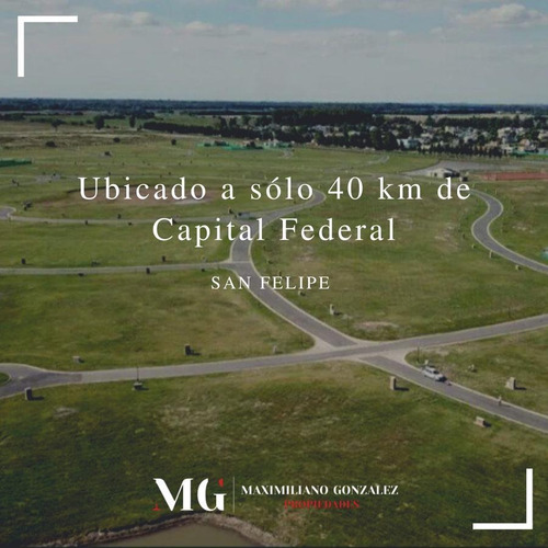 Imagen 8 de 9 de Lote En Venta Barrio Privado San Felipe Canning
