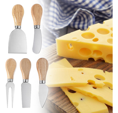 2 Juego De 5 Cuchillos Para Queso, Cuchillos Para ,