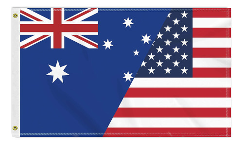 Bandera De Australia De Ee. Uu. De 3 × 5 Pies, Pancarta Gran