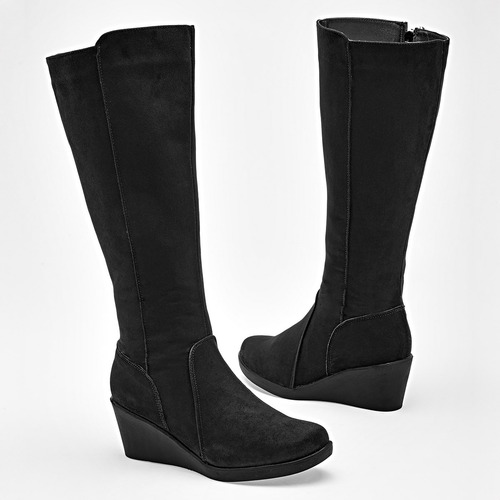 Bota Mujer Valeria Star 004 Negro 129-000