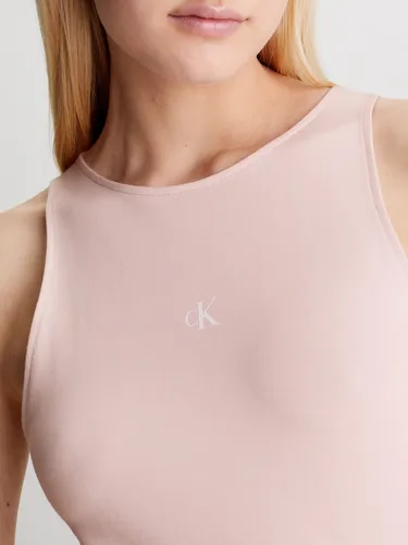 Vestido Racerback Milano Rosado Calvin Klein